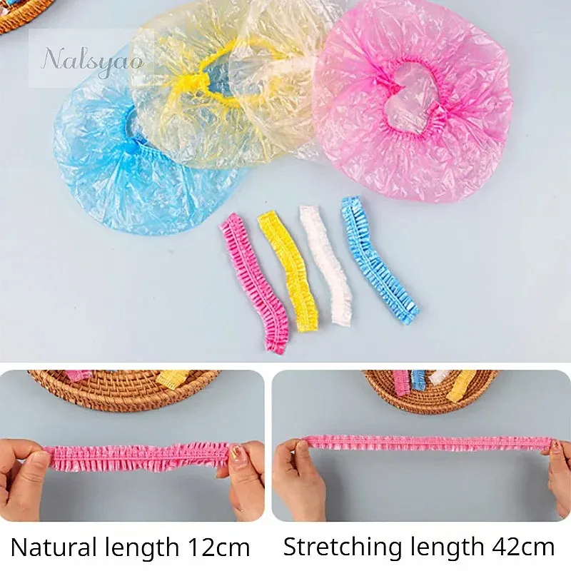 Home Bathroom With Sauna - Sauna Accessories Transparent Waterproof Disposable Hair
