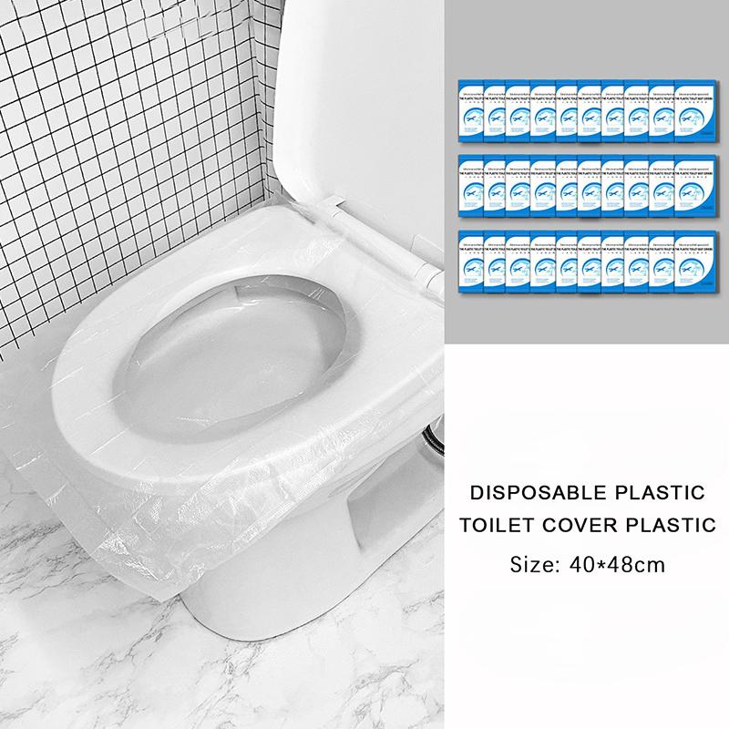Home Bathroom Mats - 50Pcs Toilet Seat Cover Toilet Lid