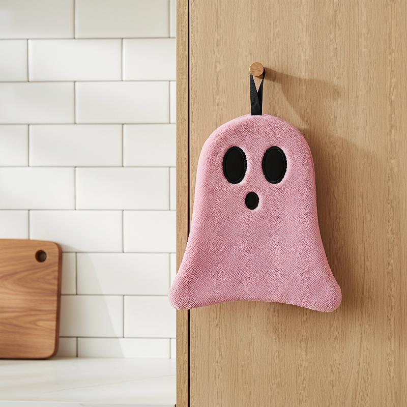 Home Bathroom Towels - Cute Halloween Hanging Hand Towel 1Pcs