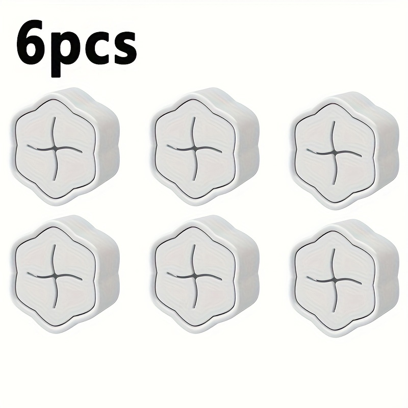 Home Bathroom Towels - 6PCS Self Adhesive Towel Holder No