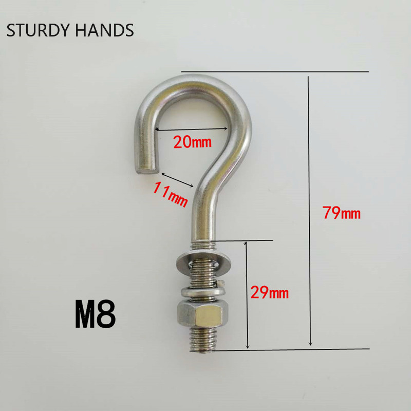 2pcs Stainless Steel Hanging H - Home Bathroom Hardware ulasan dan harga