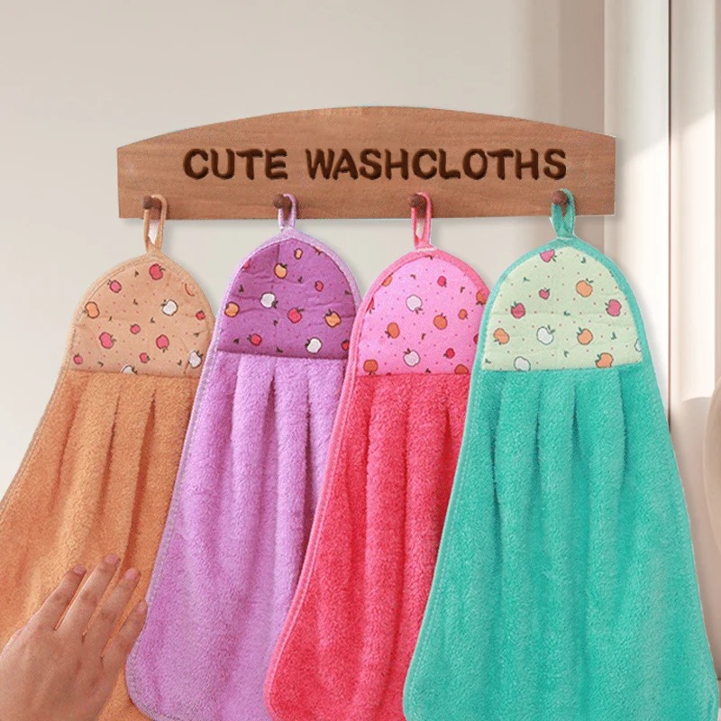 4pcs 20*32cm Small Hand Towels - Home Bathroom With Sauna ulasan dan harga