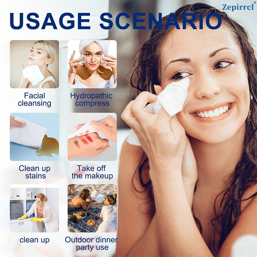 80/160 Sheets, Disposable Face - Home Bathroom Towels ulasan dan harga