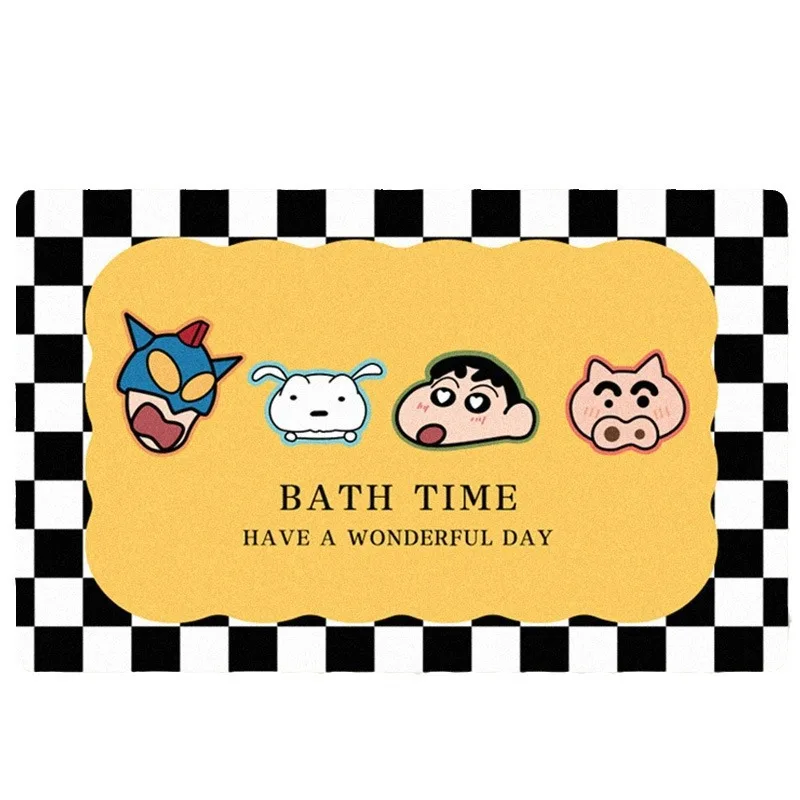 Cartoon Cute Crayon Shin-chan  - Home Bathroom Mats ulasan dan harga