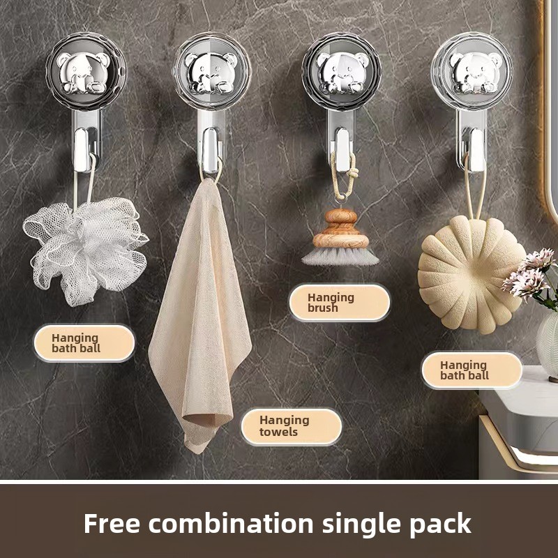 Self Adhesive Suction Cup Kitc - Home Bathroom Towels ulasan dan harga