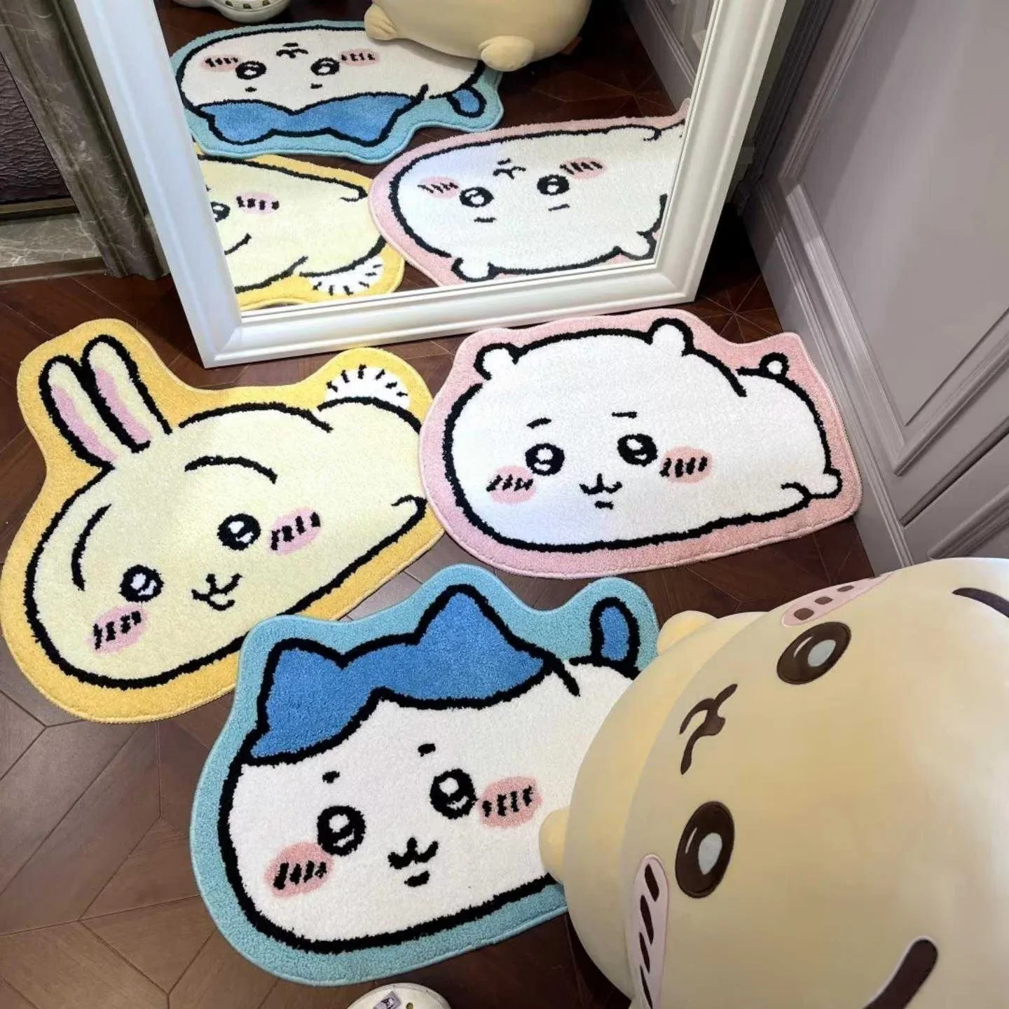 1-3PCS KAWAII Cartoon Rug Anim - Home Bathroom Mats ulasan dan harga