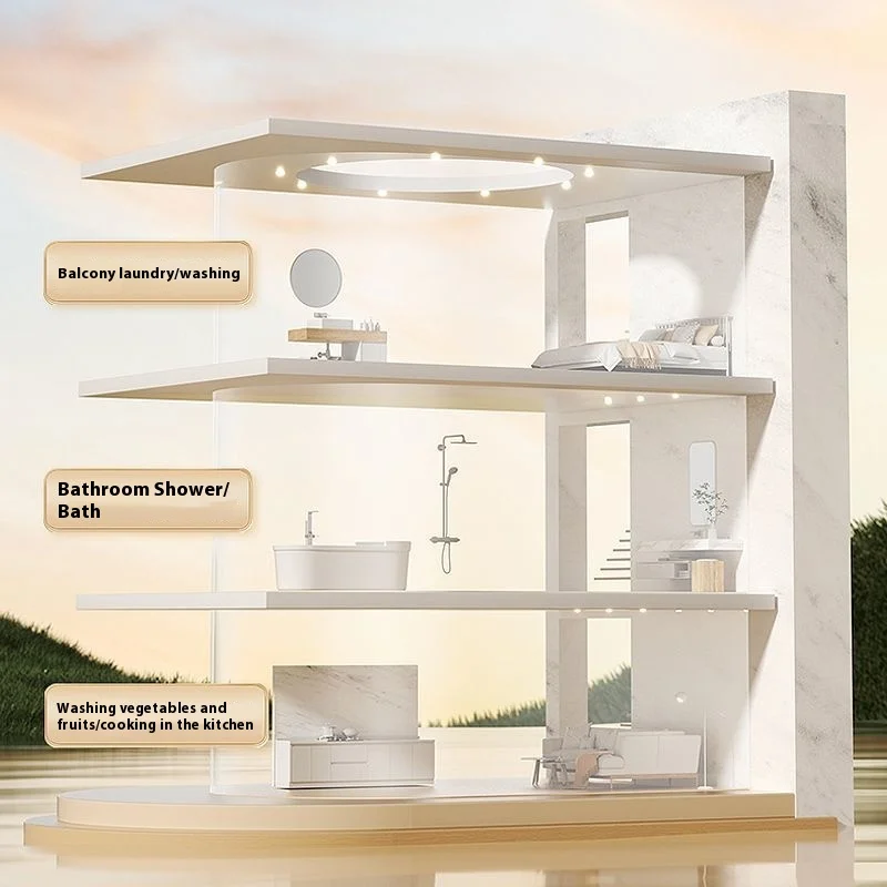 Pre-shower head, shower set fo - Home For Bathroom ulasan dan harga