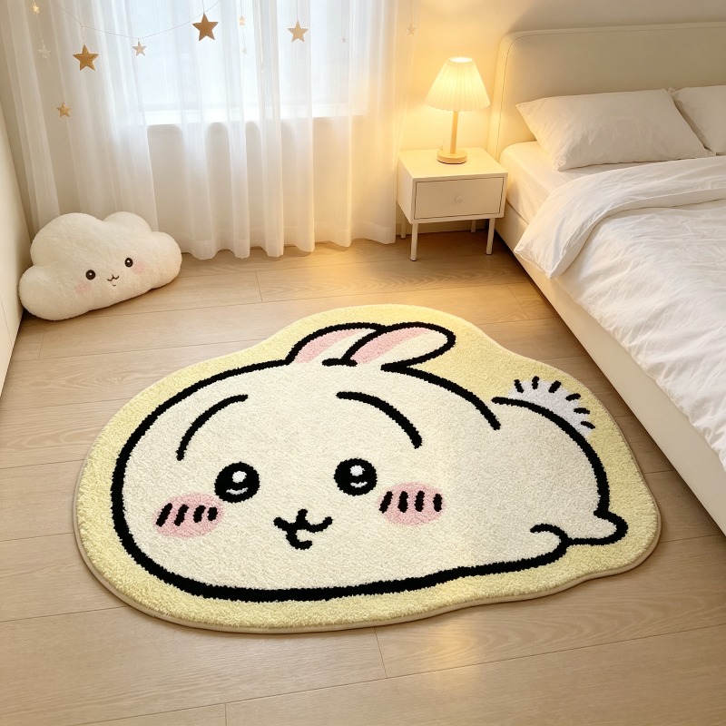 -Chiikawa！！！ Cartoon Rug Anime - Home Bathroom Mats ulasan dan harga