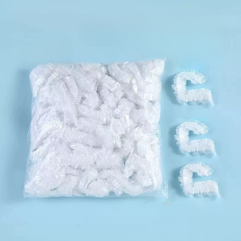 50Pcs Disposable Shower Cap Co - Home Bathroom With Sauna ulasan dan harga