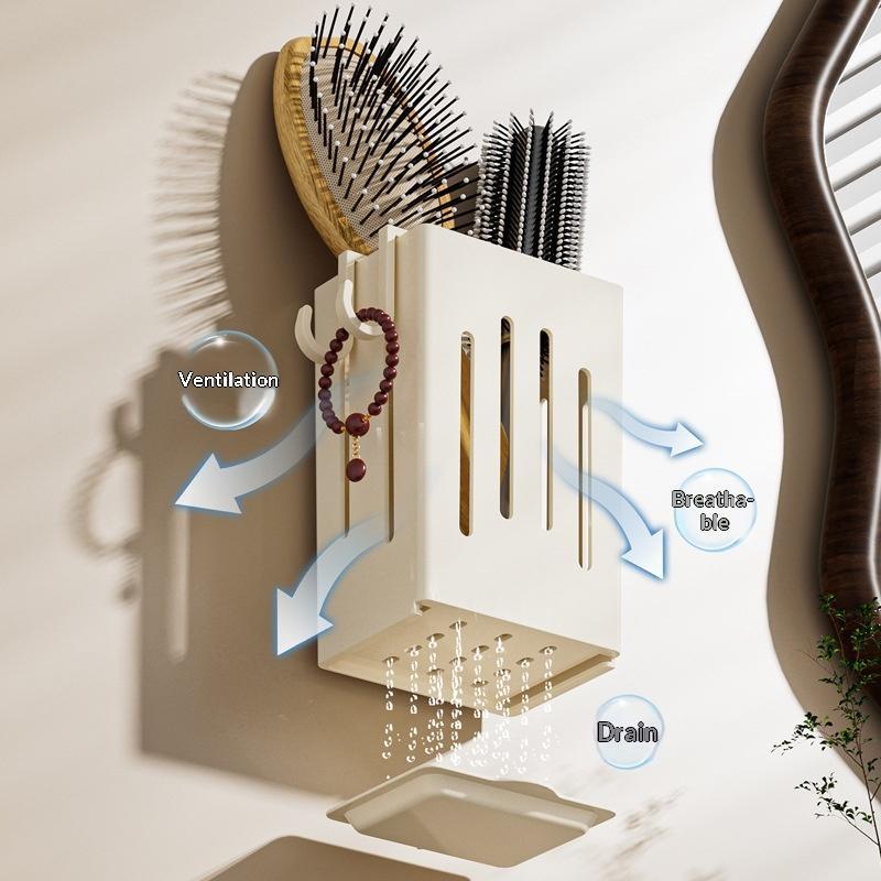 Bathroom Cosmetic Comb Storage - Jet Home Bathroom ulasan dan harga