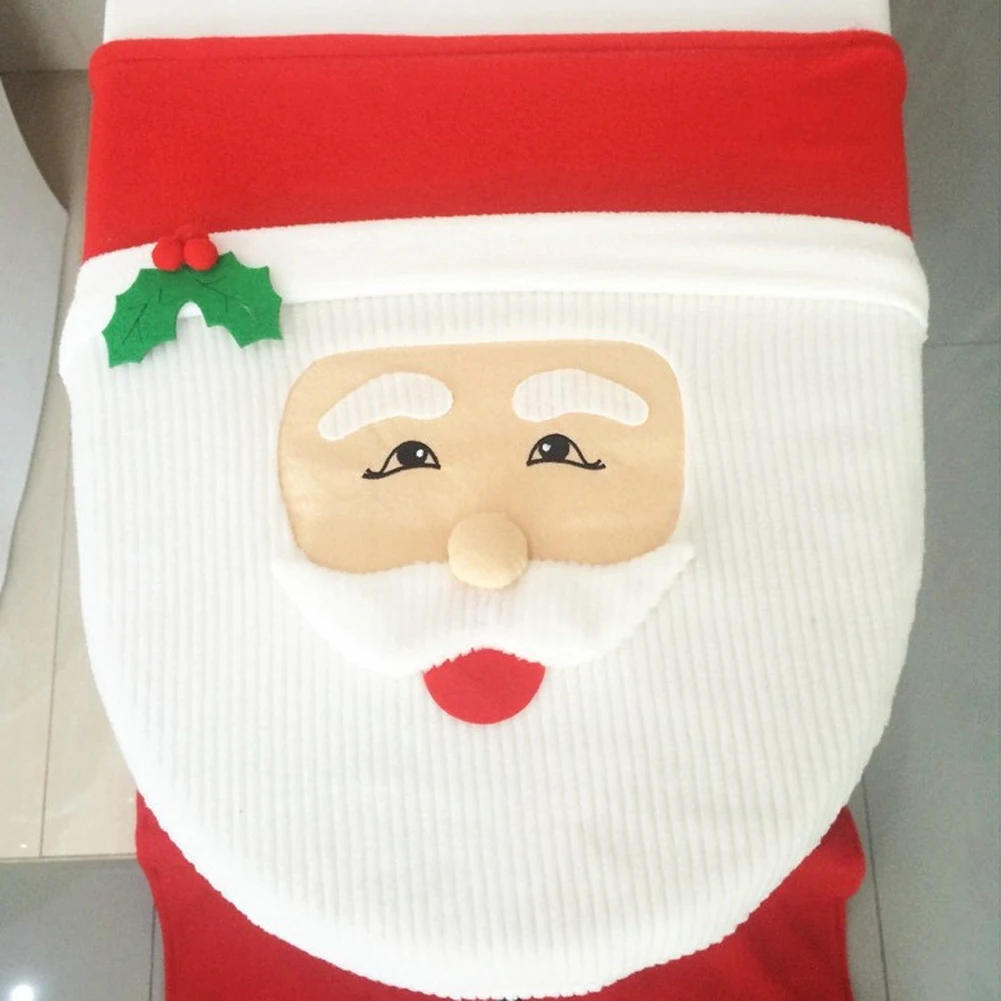 2026 Cute Christmas Toilet Sea - Home Bathroom Mats ulasan dan harga