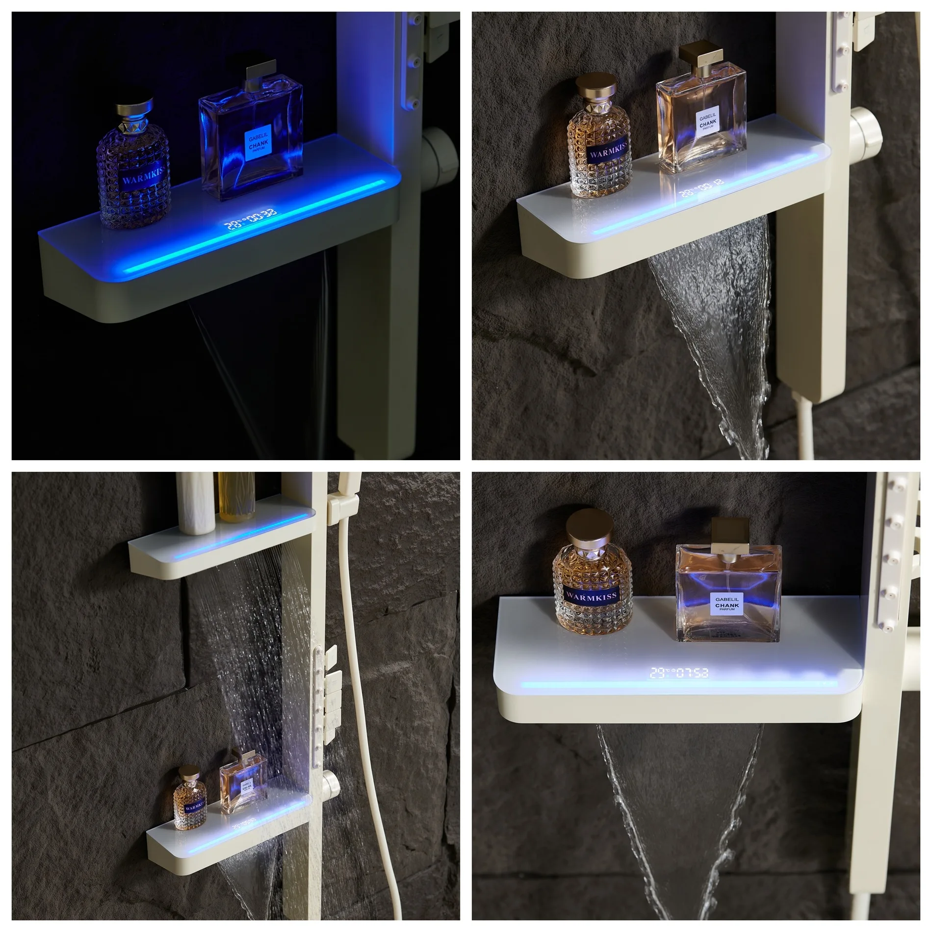 #Rain Shower Set, LED Digital  - Jet Home Bathroom ulasan dan harga