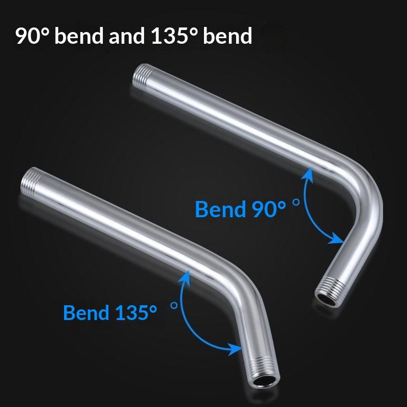 1PCS Wall Shower Arm Rust Proo - Jet Home Bathroom ulasan dan harga