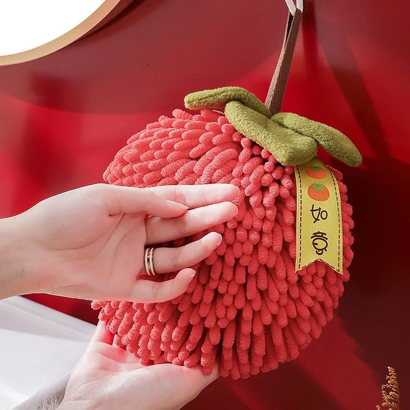 Cute Chenille Hand Towel Kitch - Home Bathroom Towels ulasan dan harga