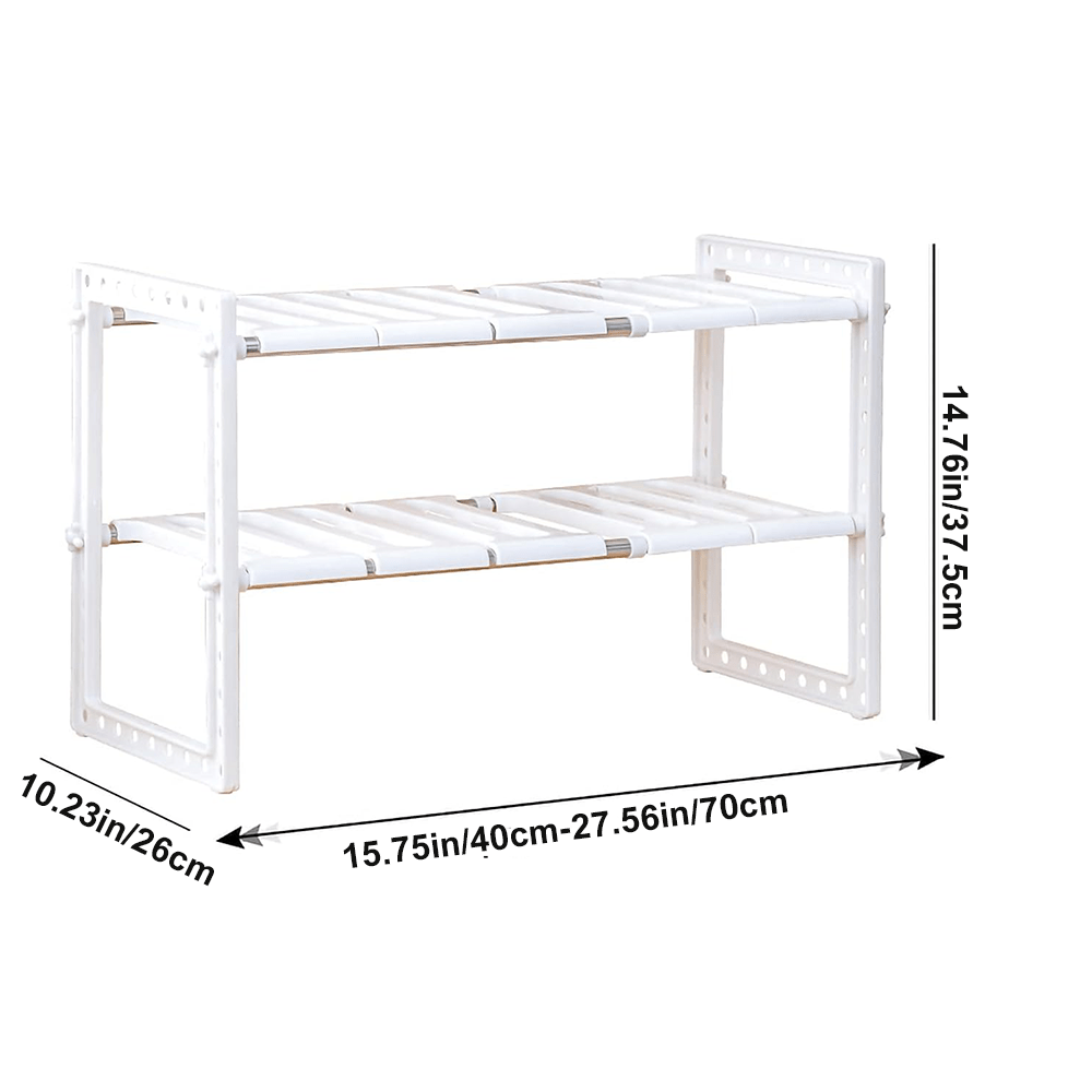 Under Sink Organizer 2-Tier Ex - Home Depot Bathroom Sink ulasan dan harga