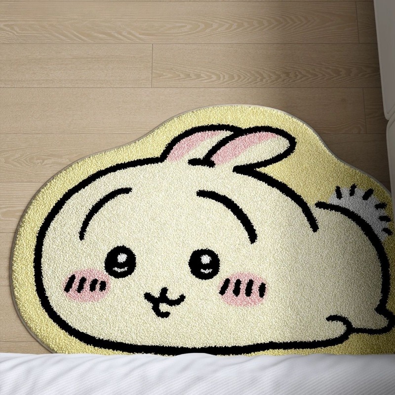 Chiikawa Cartoon Rug Anime Hac - Home Bathroom Mats ulasan dan harga