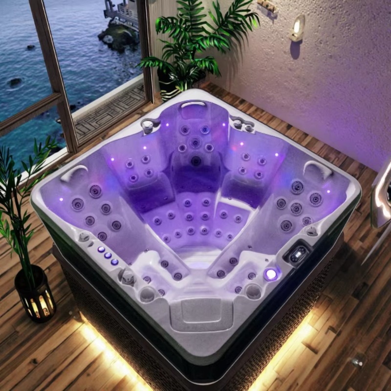 7 Person Hot Tub Spa Whirlpool - Home Bathroom Jacuzzi ulasan dan harga
