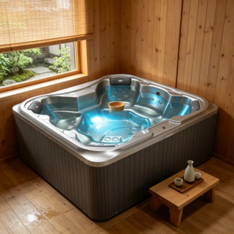 7 Person Hot Tub Spa Whirlpool - Home Bathroom Jacuzzi ulasan dan harga