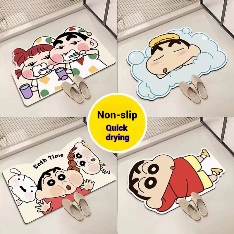 Shower Room Water Uptake Mat Q - Home Bathroom Mats ulasan dan harga