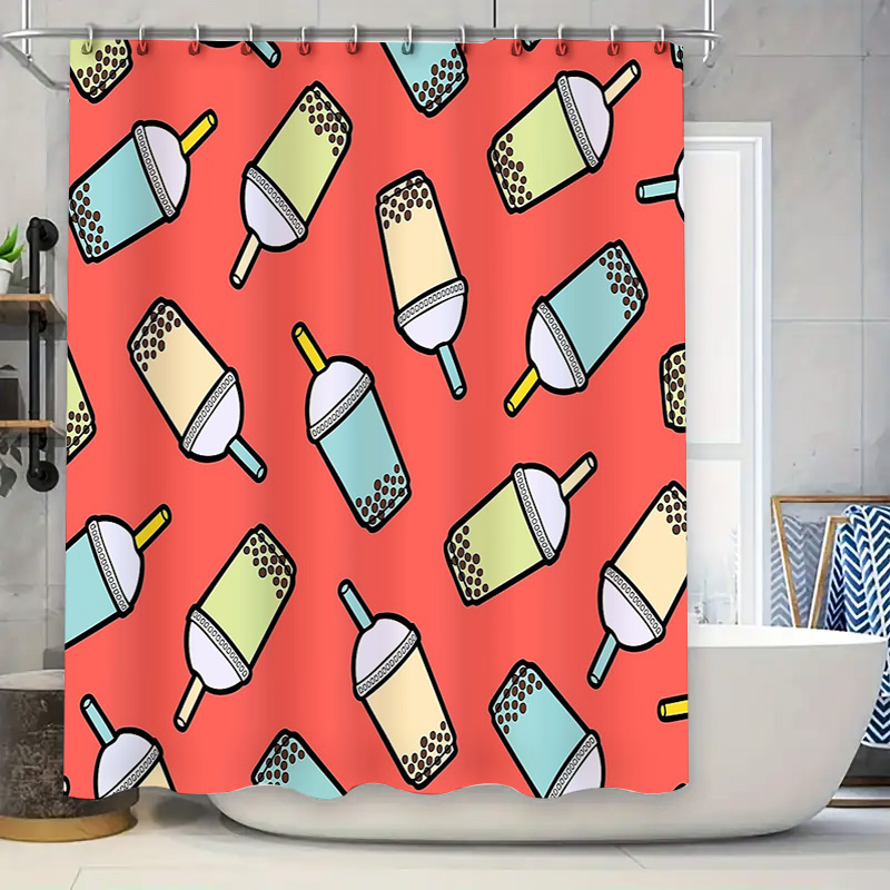 Unique Bubble Tea Shower Curta - Home Decor Bathroom Ideas ulasan dan harga
