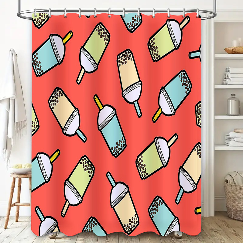 Unique Bubble Tea Shower Curta - Home Decor Bathroom Ideas ulasan dan harga