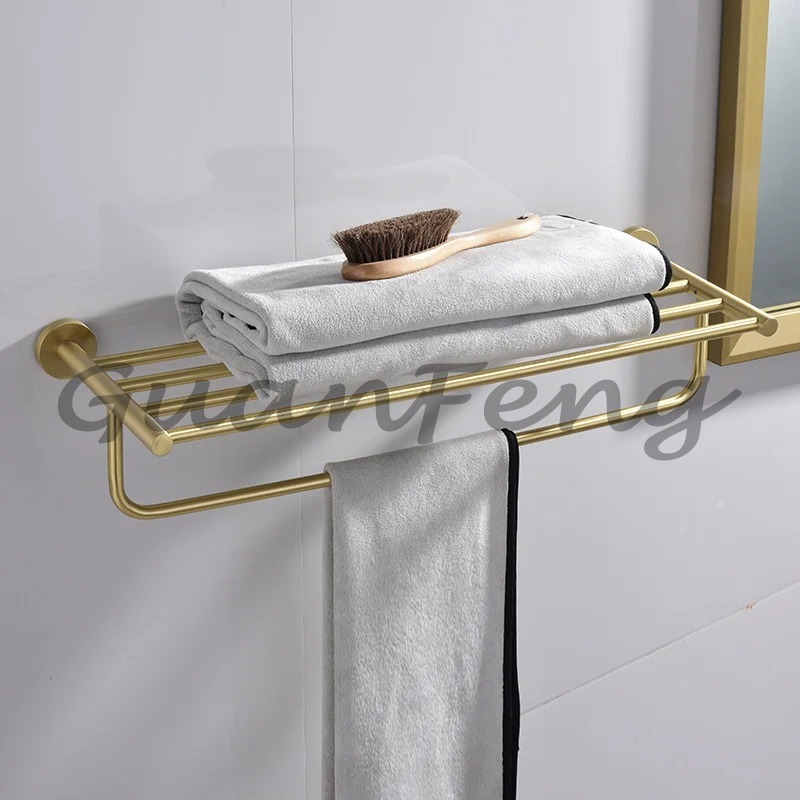 Luxury Brushed Gold 9 Pieces B - Home Bathroom Hardware ulasan dan harga