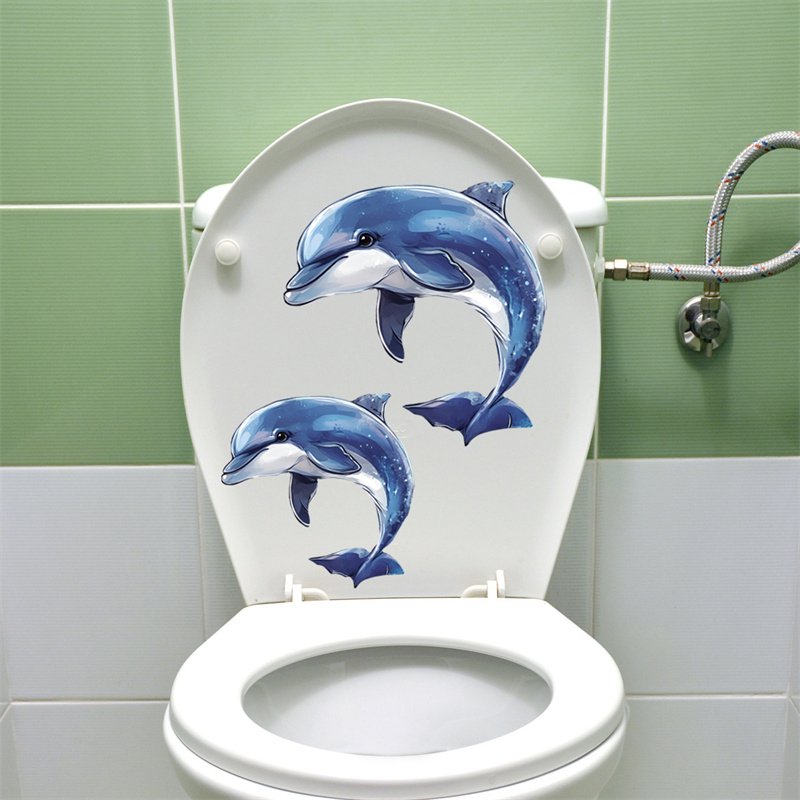 Glow-in-the-dark Dolphin Toile - Jet Home Bathroom ulasan dan harga