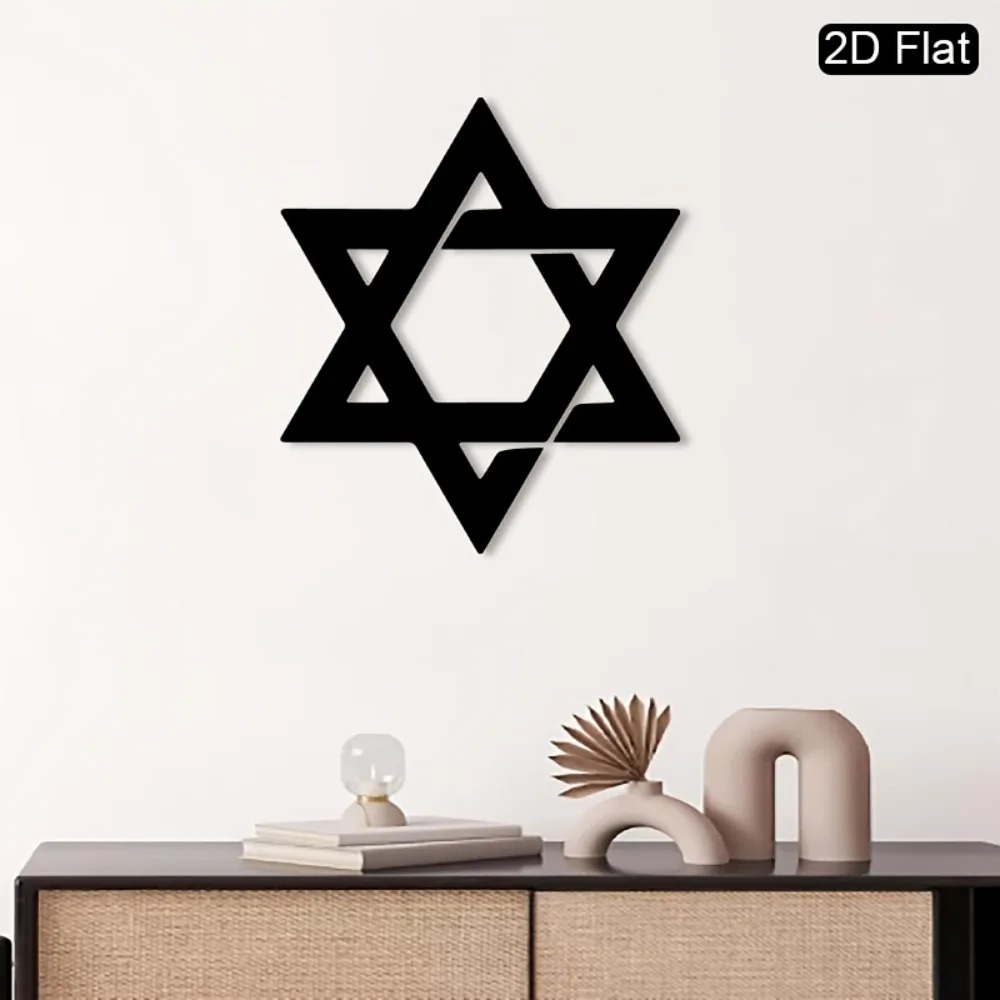 CIFBUY Iron Wall Art Star of D - Home & Bathroom Building Products Pte Ltd ulasan dan harga