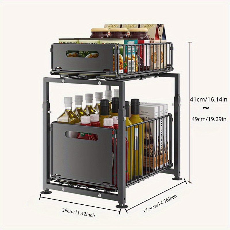 2 Tier Slide Out Cabinet Organ - Home Depot Bathroom Sink ulasan dan harga
