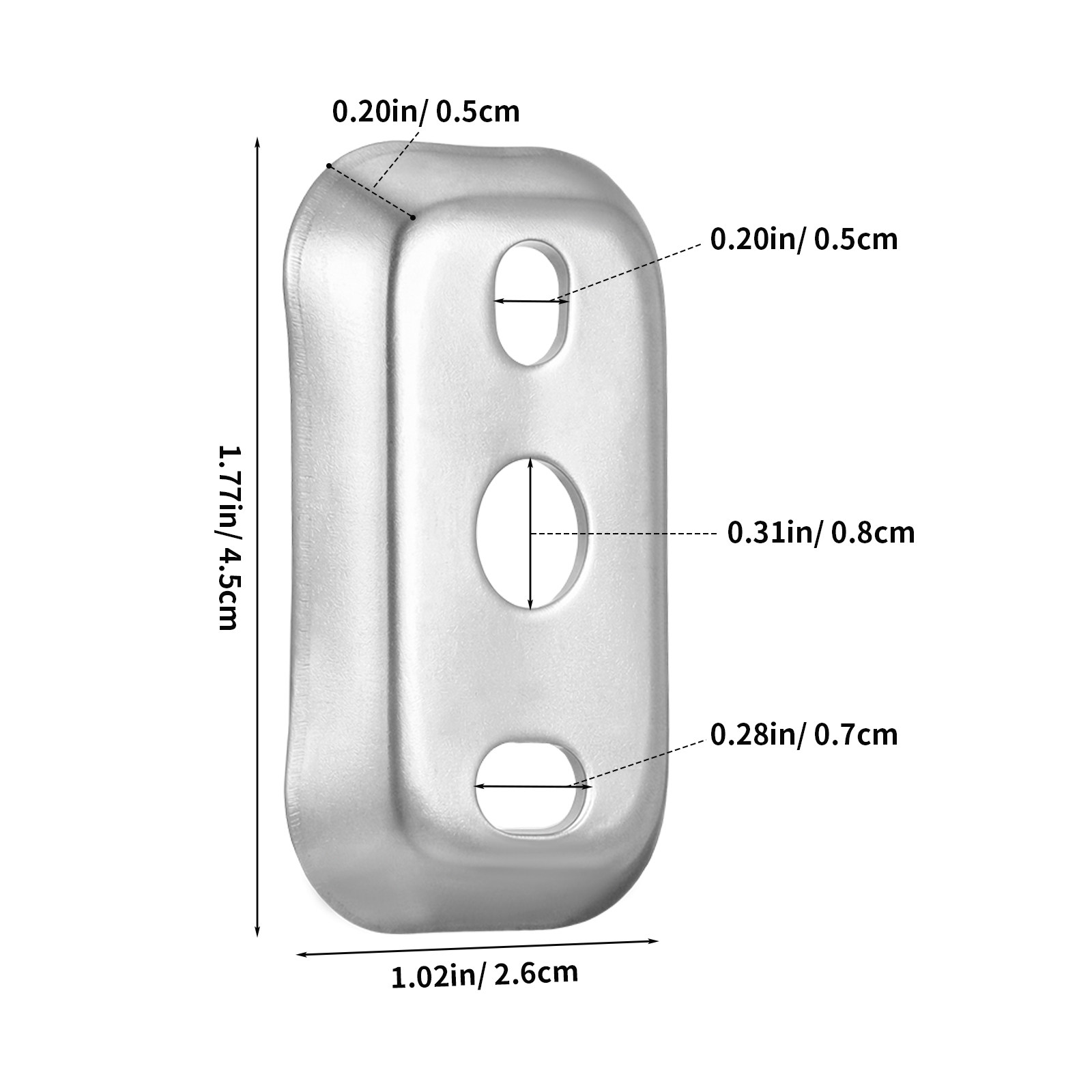 4pcs Stainless Steel Towel Gas - Home Bathroom Hardware ulasan dan harga