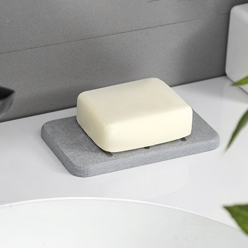 Diatom Mud Soap Dish Quick-Dry - Home Bathroom Mats ulasan dan harga