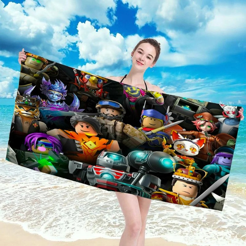 ROBLOXS Figure Bath Towels for - Home Bathroom With Sauna ulasan dan harga