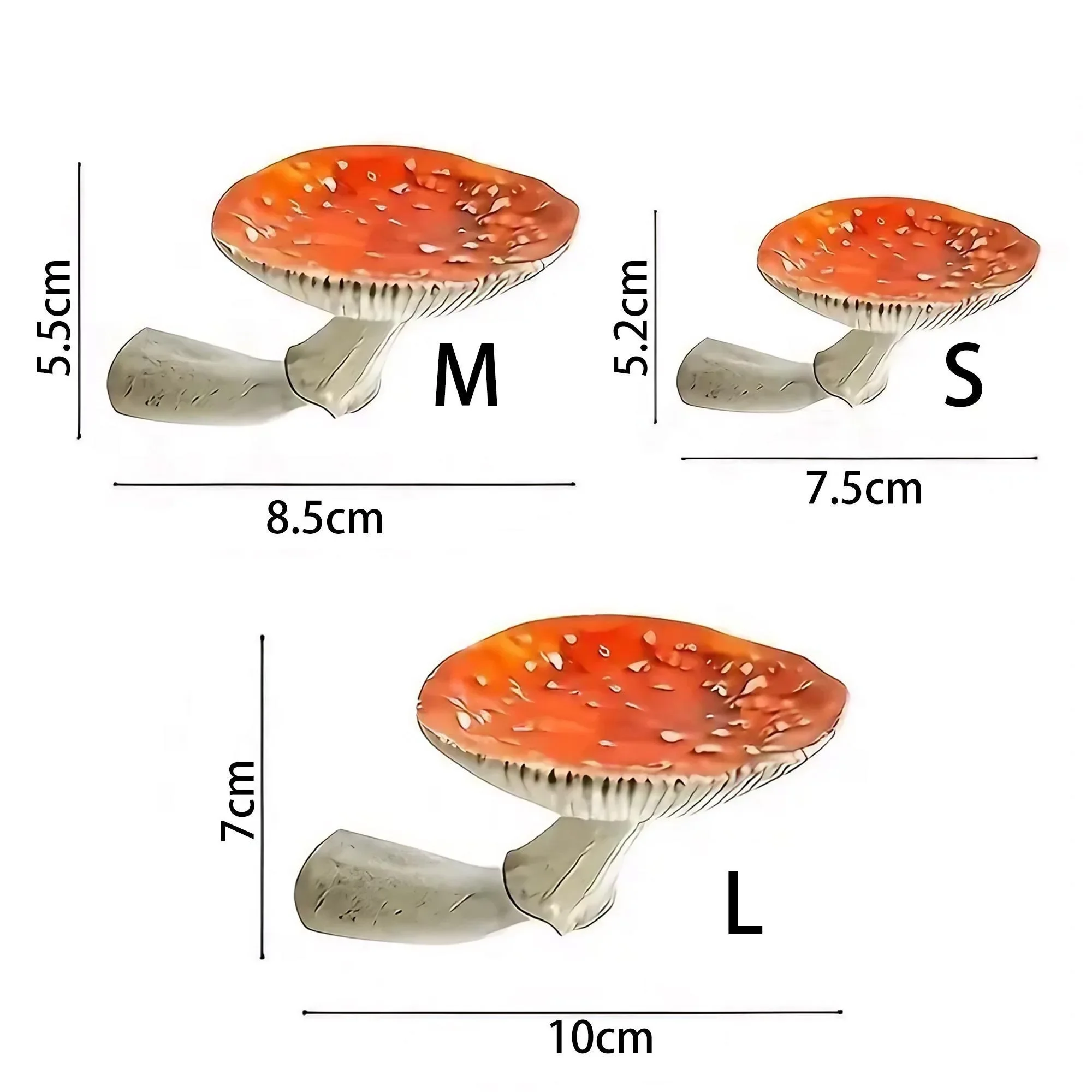 Floating Wall Shelf Mushroom S - Home Bathroom Hardware ulasan dan harga