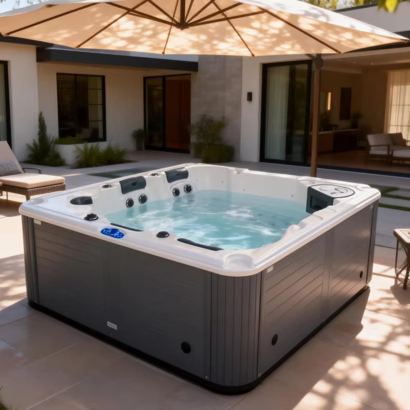 For Villa Garden Hot Tub Whirl - Home Bathroom Jacuzzi ulasan dan harga