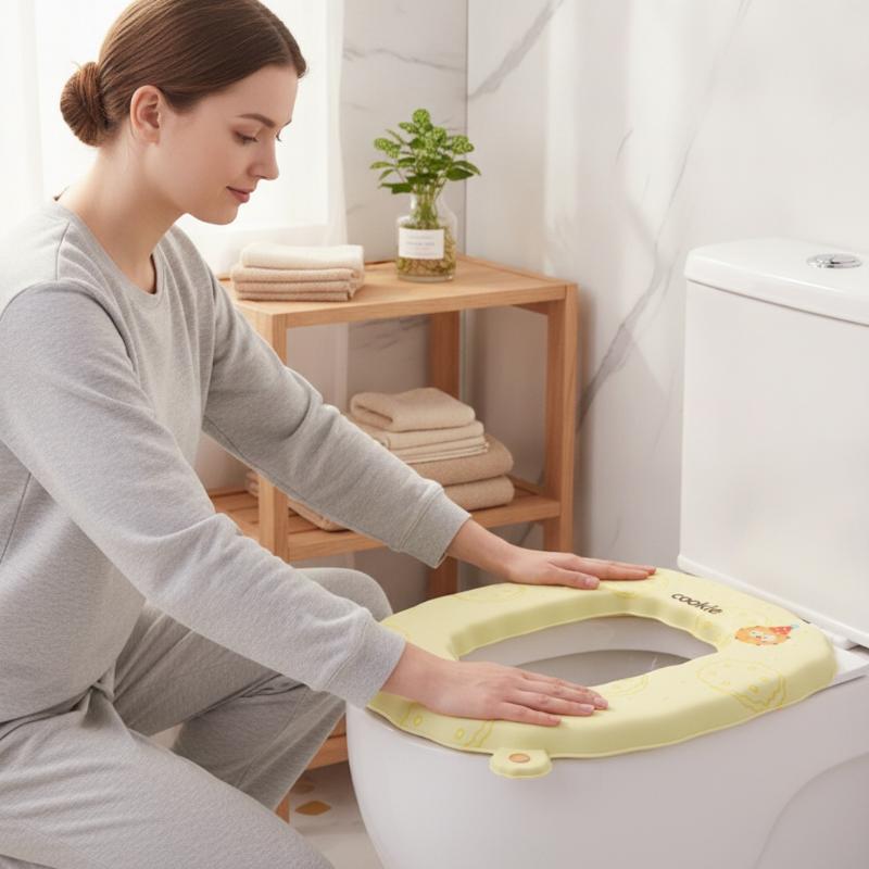 Waterproof Toilet Seat Cushion - Jet Home Bathroom ulasan dan harga