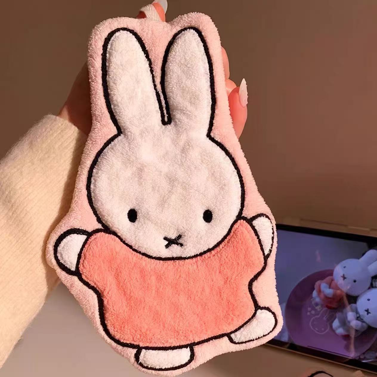Premium Super Soft Miffy Rabbi - Home Bathroom Towels ulasan dan harga