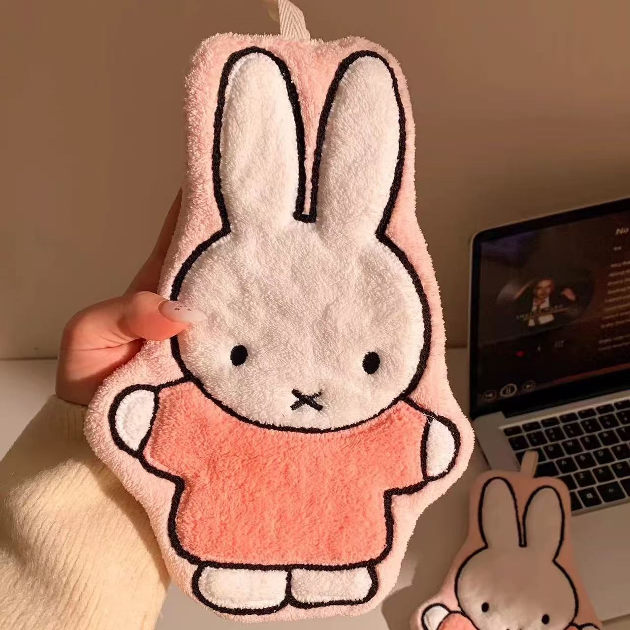 Premium Super Soft Miffy Rabbi - Home Bathroom Towels ulasan dan harga