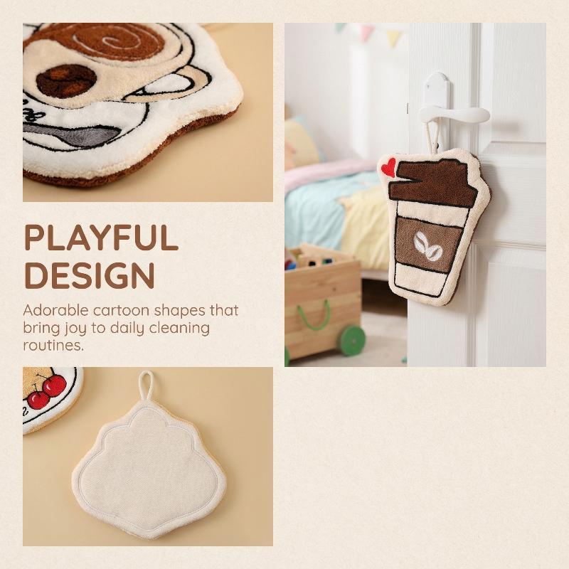 Quick Dry Absorbent Coffee Han - Jet Home Bathroom ulasan dan harga