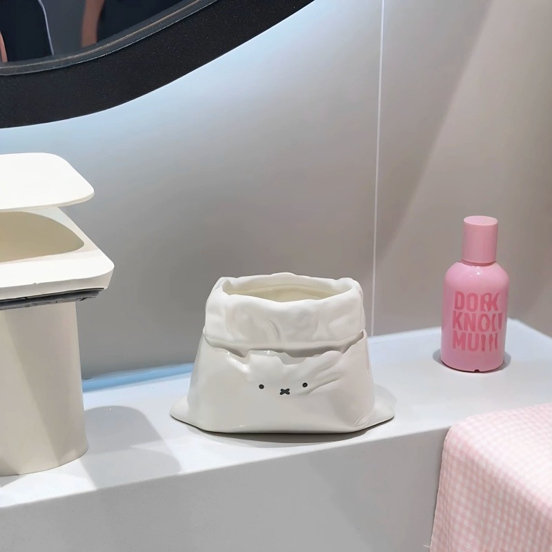 Kawaii Miffy Small Fabric Stor - Home Goods Bathroom Vanity ulasan dan harga