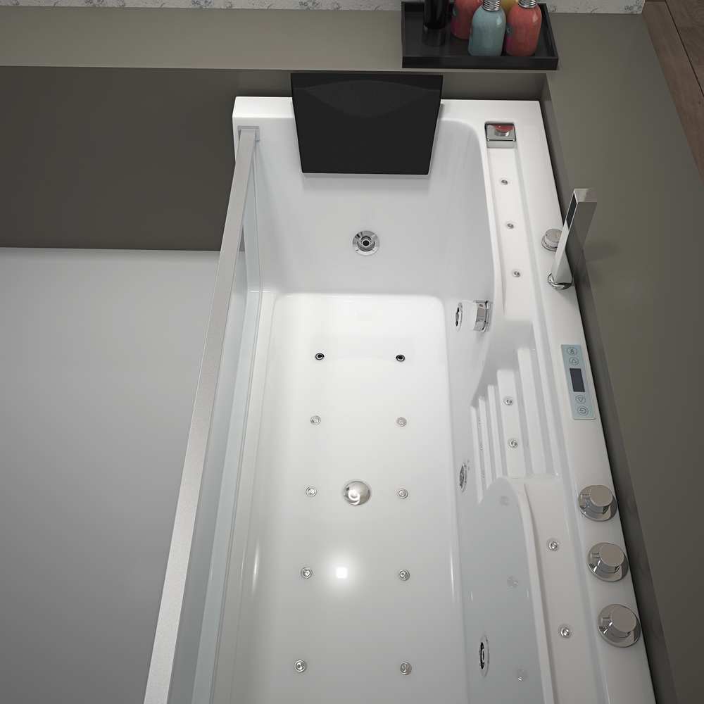 Indoor Hydromassage Whirlpool  - Home Bathroom Jacuzzi ulasan dan harga