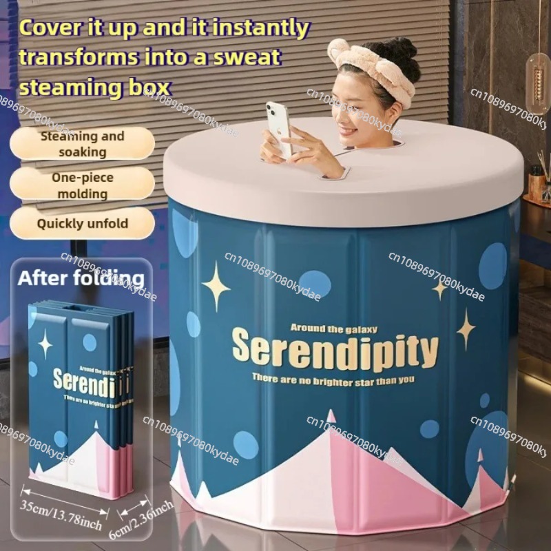 New Foldable Bathtub for Adult - Home Bathroom Spa ulasan dan harga