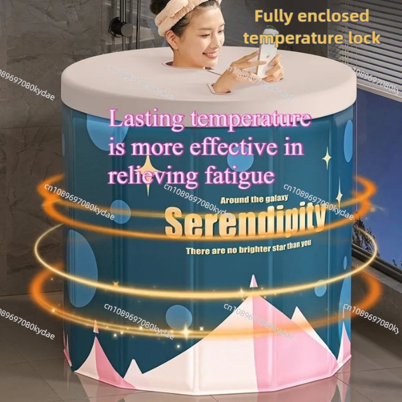 New Foldable Bathtub for Adult - Home Bathroom Spa ulasan dan harga