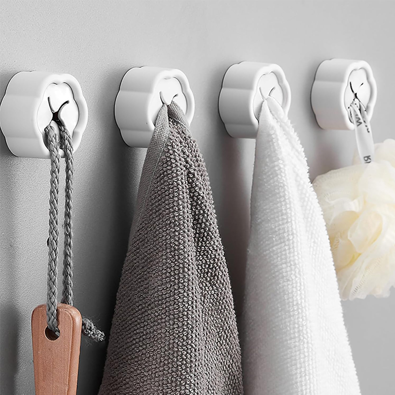 6PCS Self Adhesive Towel Holde - Home Bathroom Towels ulasan dan harga