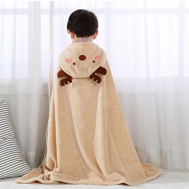Coral fleece wearable blanket  - Home Bathroom Towels ulasan dan harga