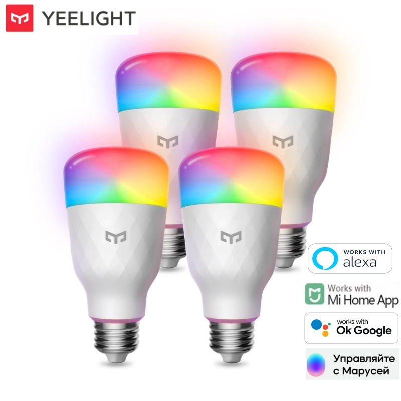 Yeelight Smart LED Bulb W3 E26 - Yeelight Light Smart Bulb ulasan dan harga