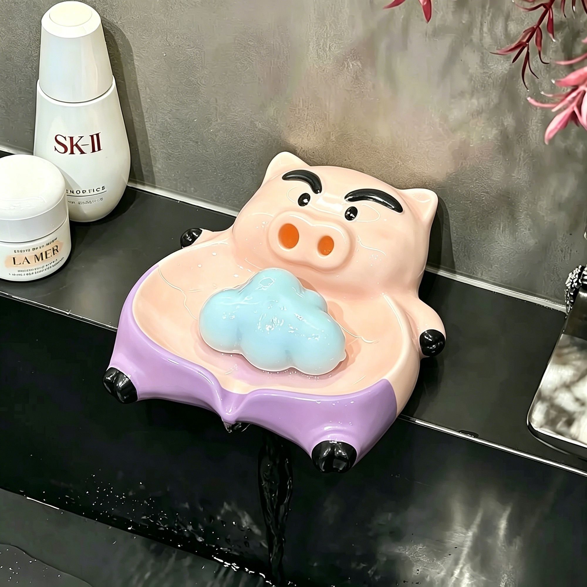 Cute Bo‑chan Soap Dish, Creati - Home Goods Bathroom Vanity ulasan dan harga