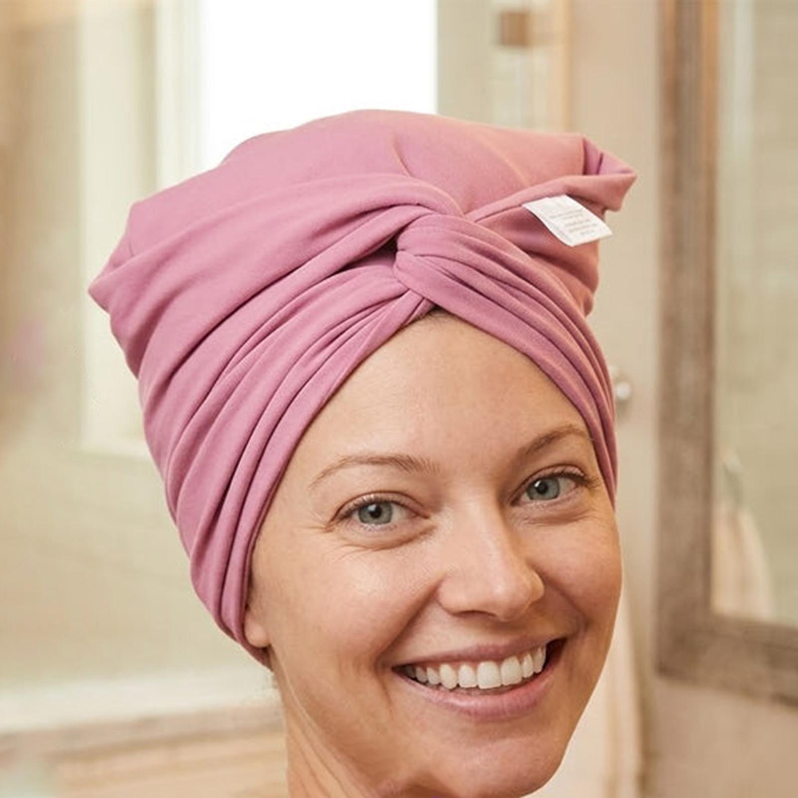 Soft Absorbent Hair Turban Tow - Home Bathroom Towels ulasan dan harga